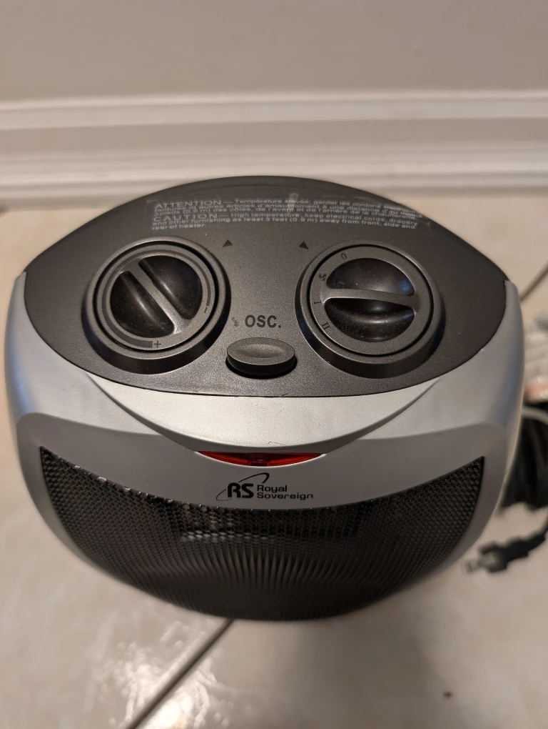 Royal Sovereign HCE-160 Ceramic Heater - photo 3