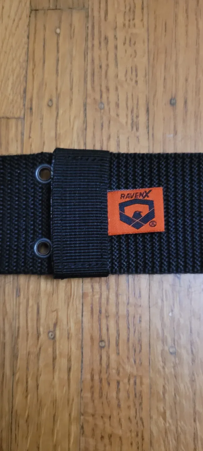 RavenX Black Tactical Belt image indicator(3)