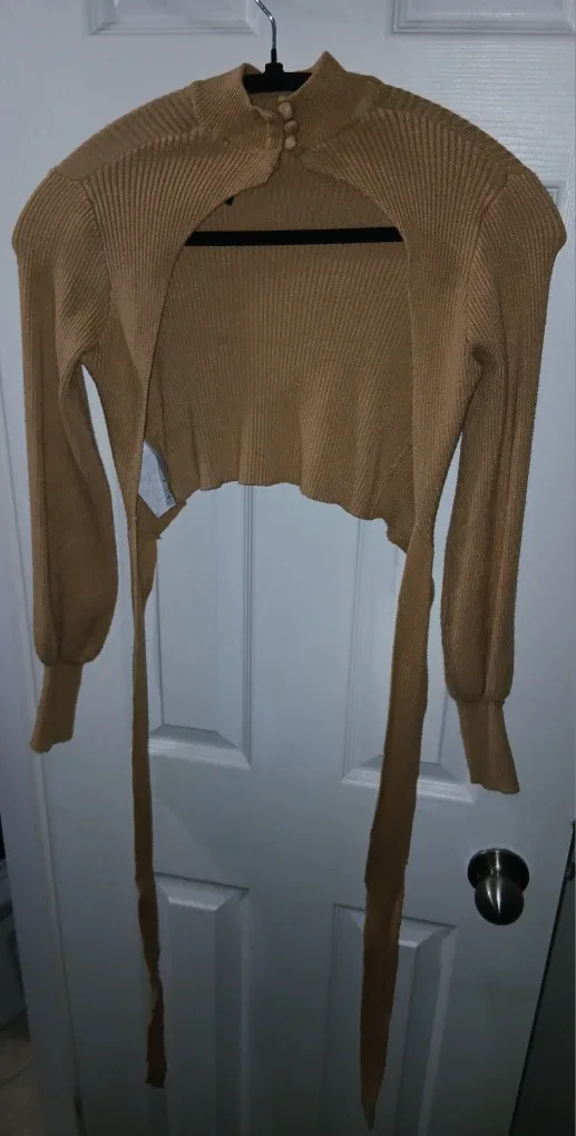 Forever 21 Ribbed Knit Top - Size Small image indicator(6)