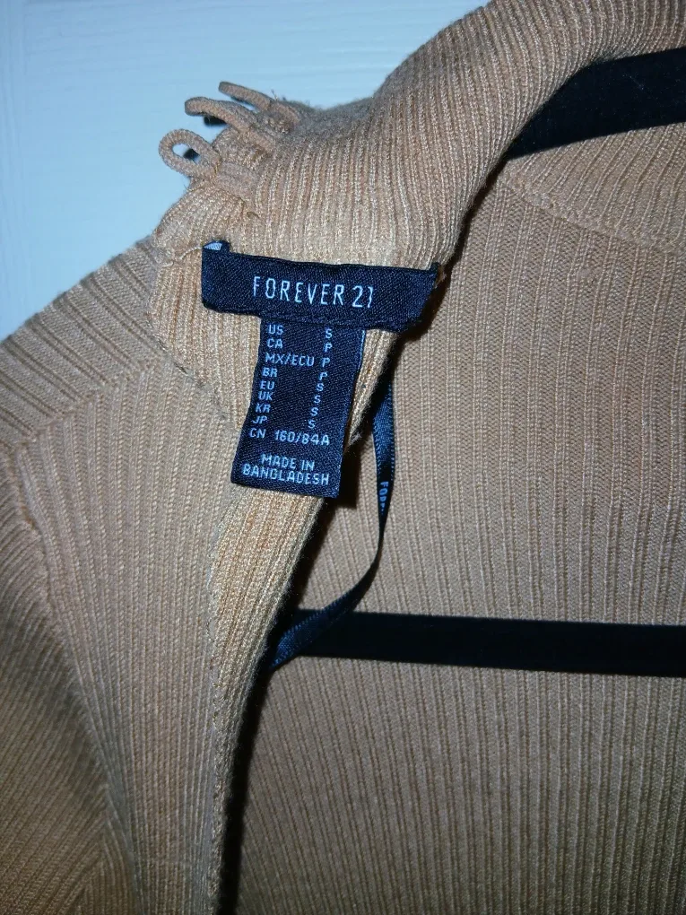 Forever 21 Ribbed Knit Top - Size Small image indicator(8)