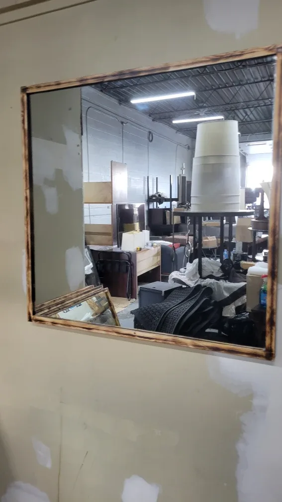 Wooden Framed Mirror