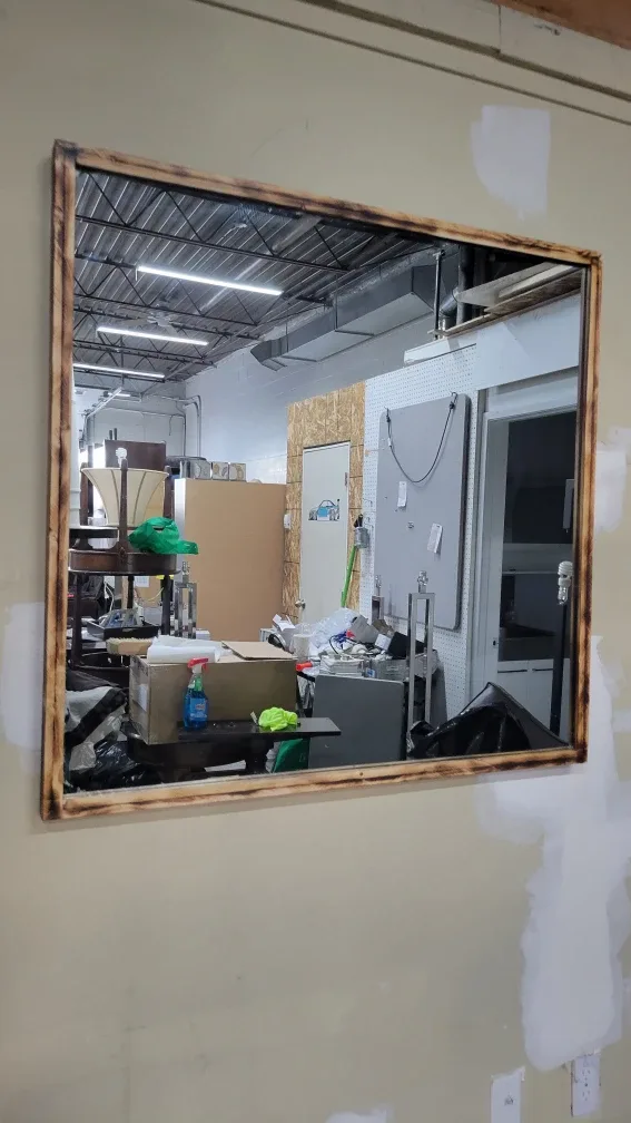 Wooden Framed Mirror image indicator(2)