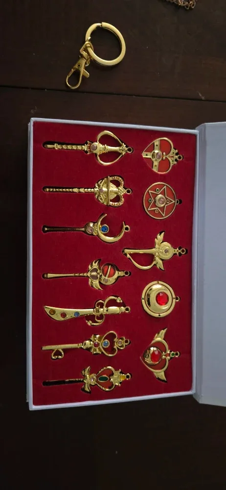 Sailor Moon Wand Charm Set image indicator(3)