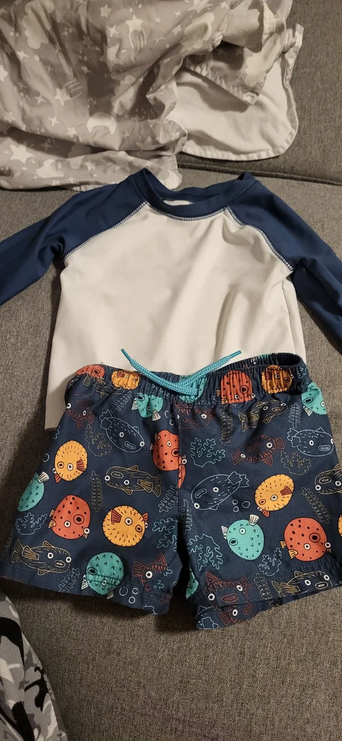 Kids Swim Set (Top & Shorts) 12 Months