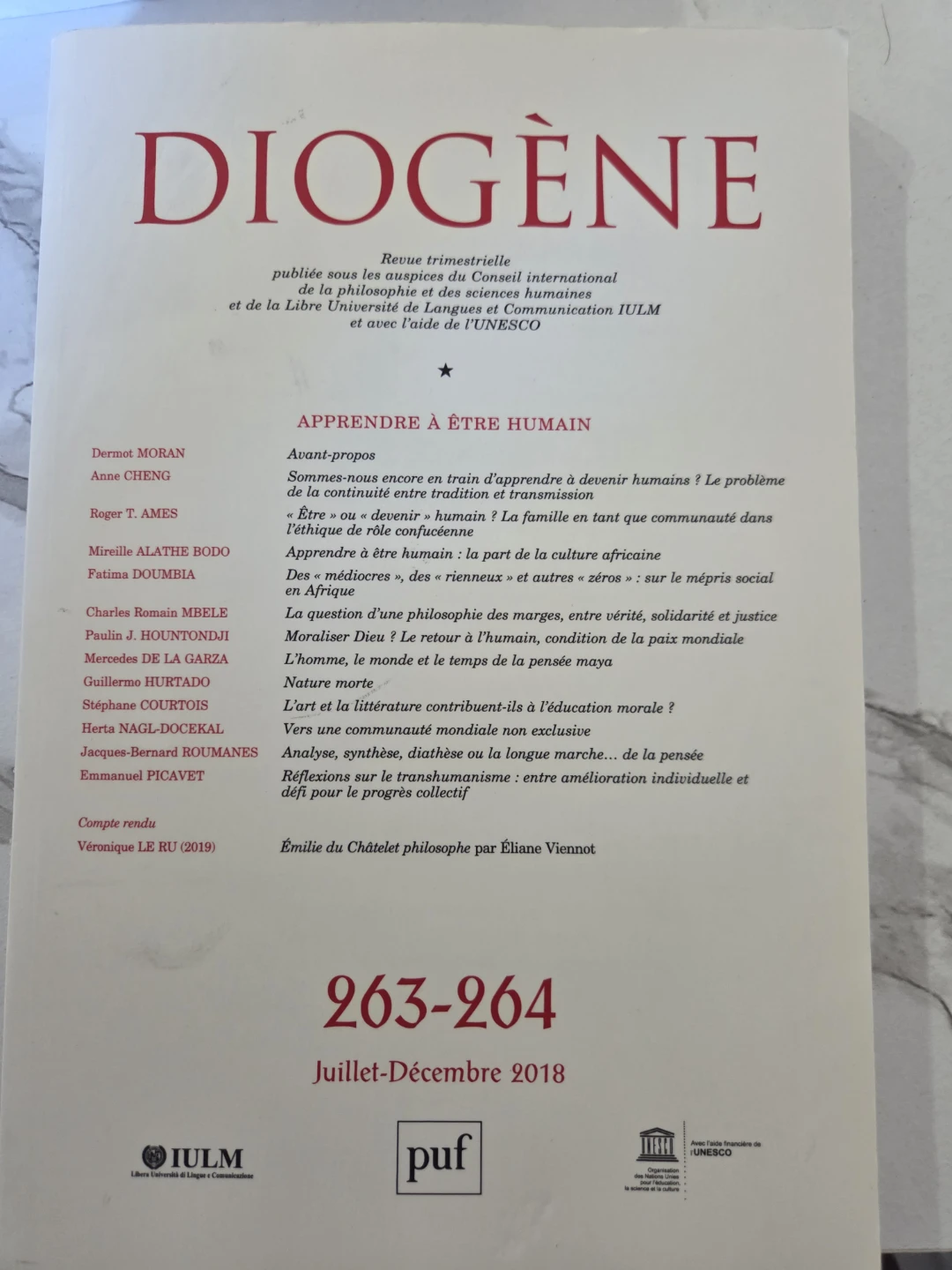 Diogène: Apprendre à Être Humain