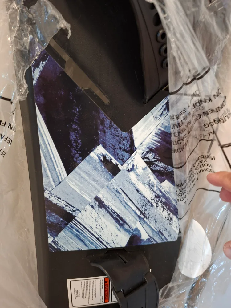 New 37" Sons Of Anarchy Snowboard w/ Bindings image indicator(10)