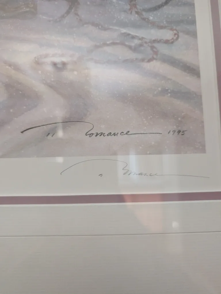 "Evening Skaters" by Romance, 1995 Framed Print image indicator(3)