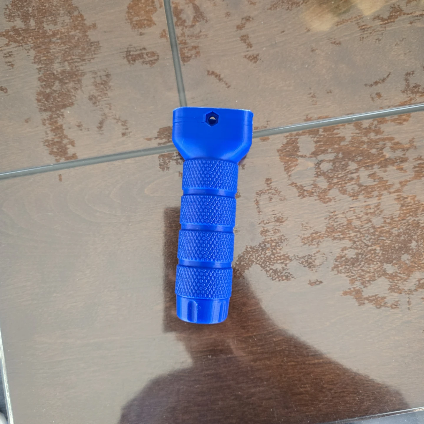 Blue 3D Printed foregrip