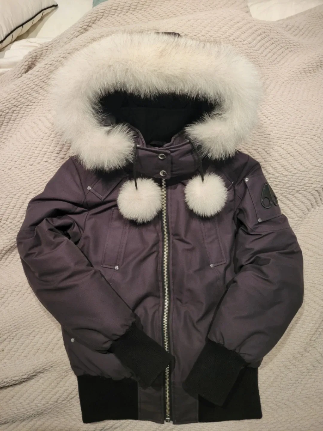 Moose Knuckles Bomber Jacket - Size M/M image indicator(8)