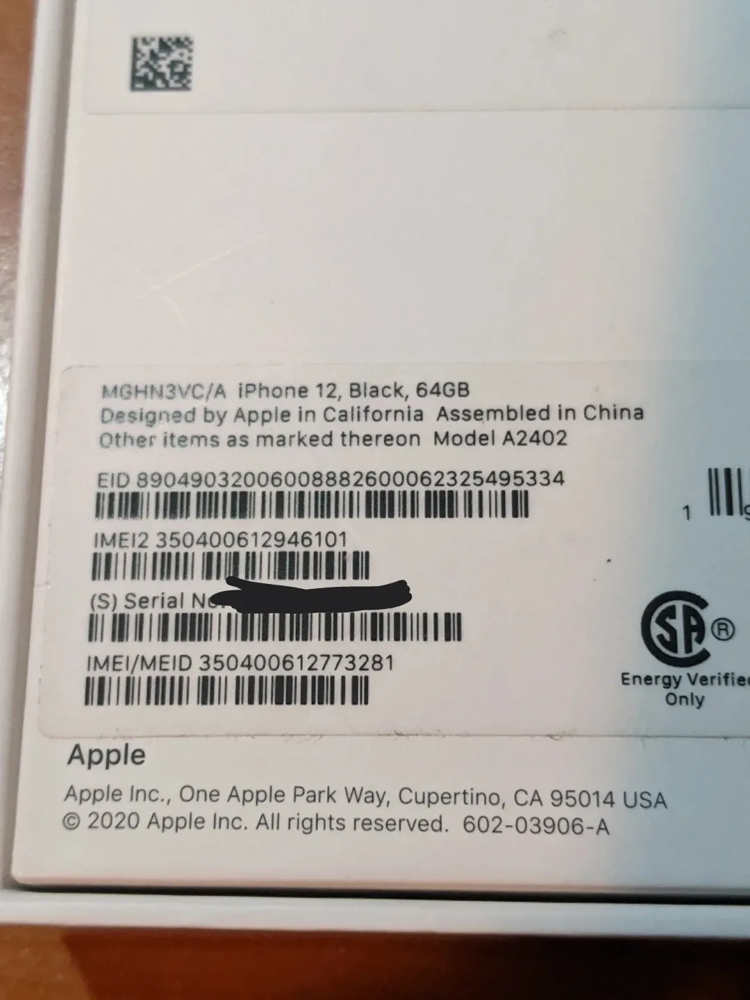 Apple iPhone 12 - 64 GB - Black & Slate (Unlocked) (CA) image indicator(10)