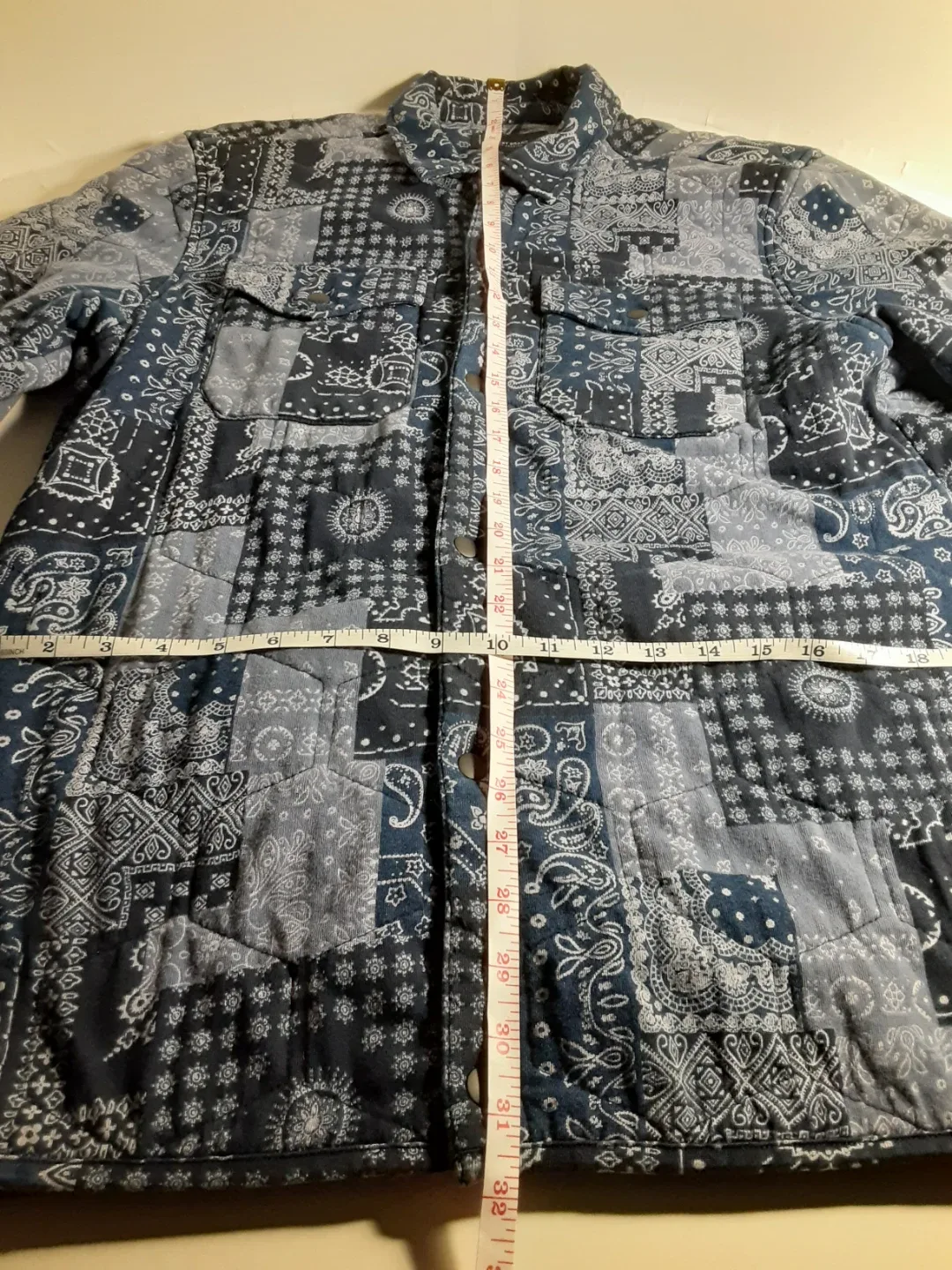 Lucky Brand - Bandana Patchwork/Quilt Style Jacket | S: LG image indicator(7)