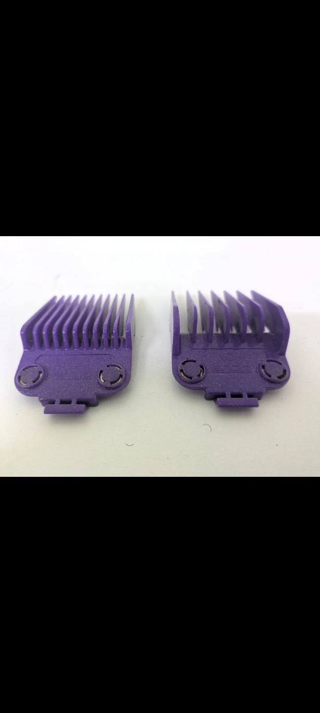 Andis magnetic Clipper Guards - Purple size 3 & 4