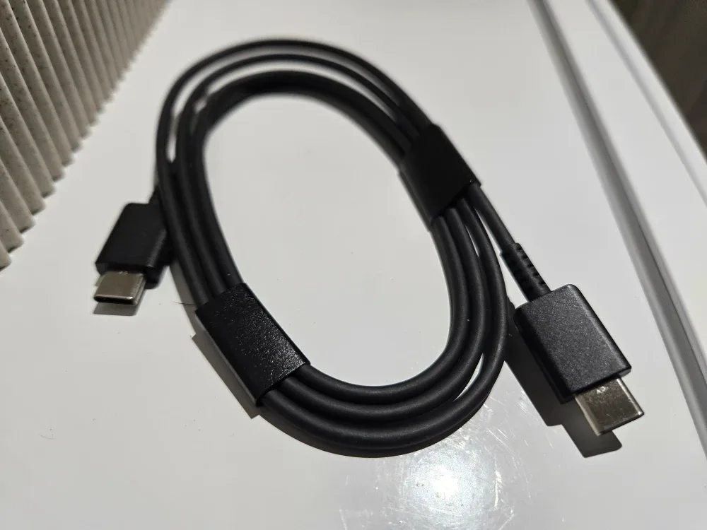 USB-C to USB-C Cable - Black