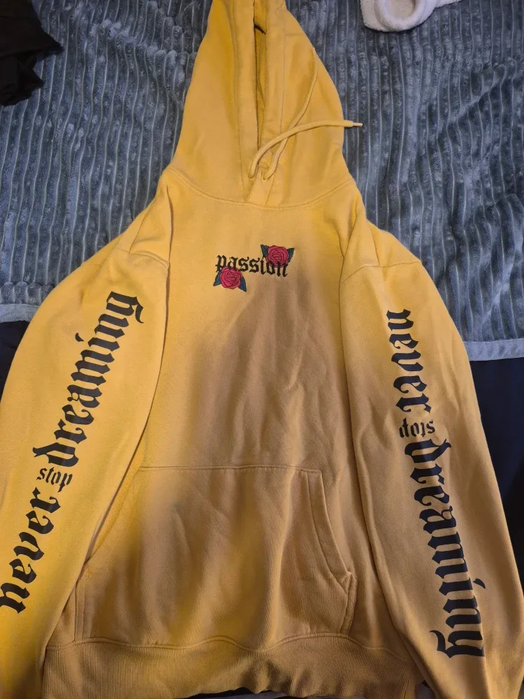 Yellow 'Passion' Hoodie