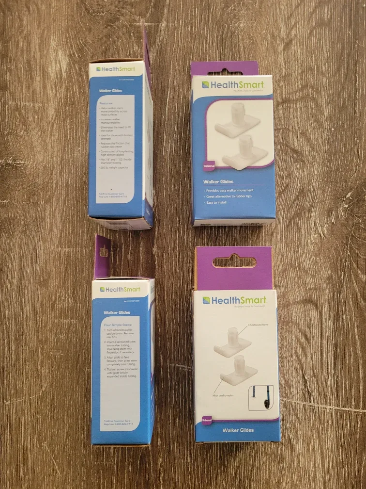 HealthSmart Walker Glides - New in Box image indicator(2)
