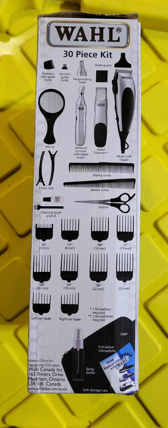 Wahl Home Barber Kit - 30 Piece Set - photo 2