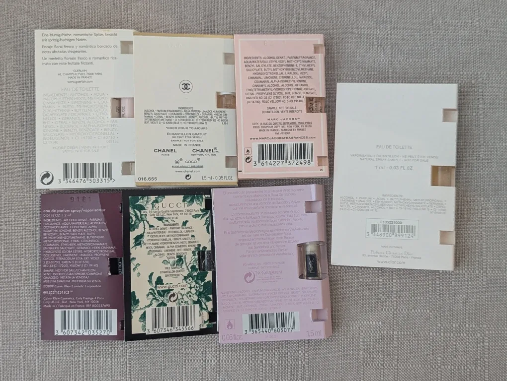 Perfume Sample Lot - Chanel, Dior, Gucci & More image indicator(2)