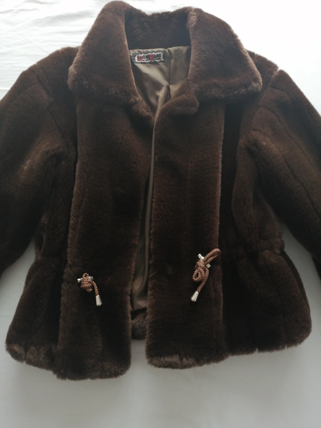 Faux Fur Brown Jacket