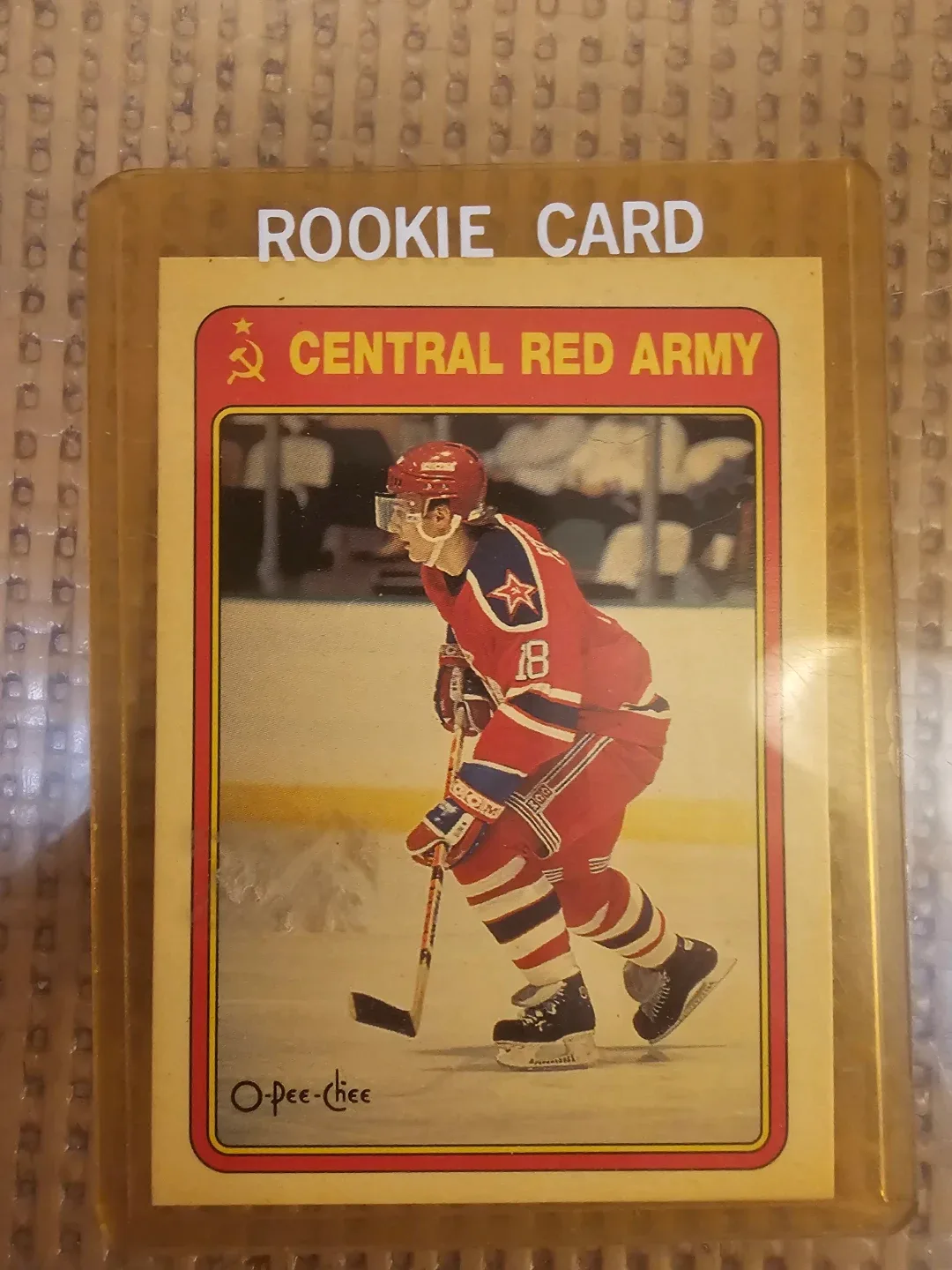 Sergei Fedorov Rookie Hockey Card - O-Pee-Chee