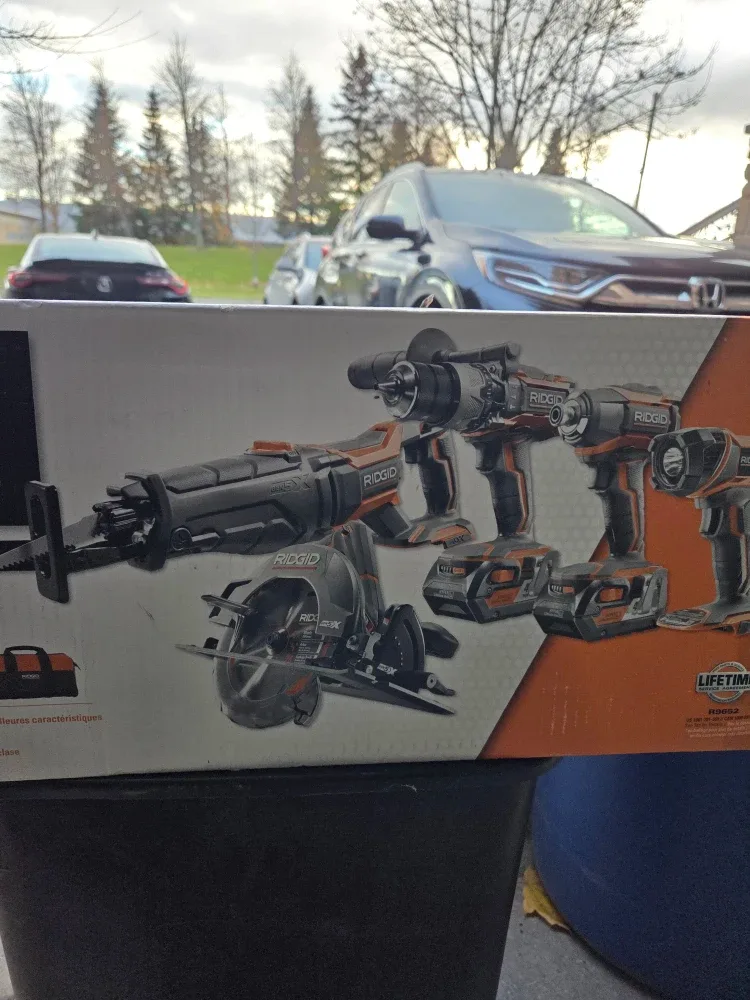 Ridgid GEN5X 18V 5pc Combo Kit - New in Box! image indicator(3)