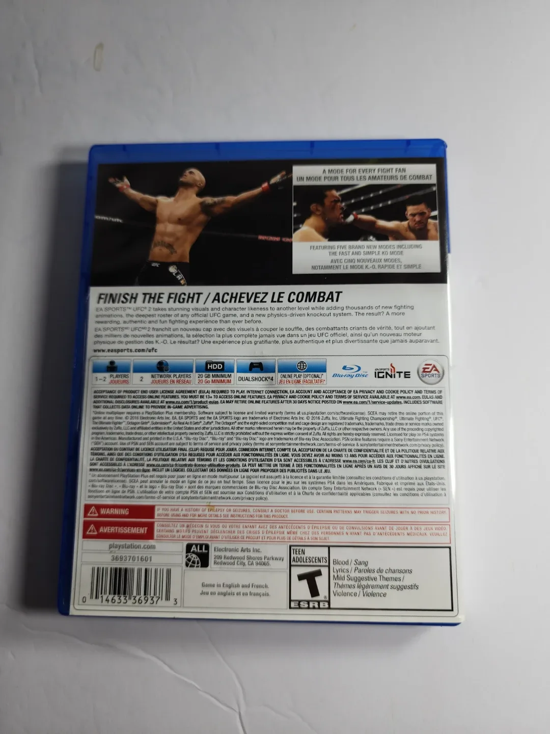 EA Sports UFC 2 for PS4 image indicator(2)