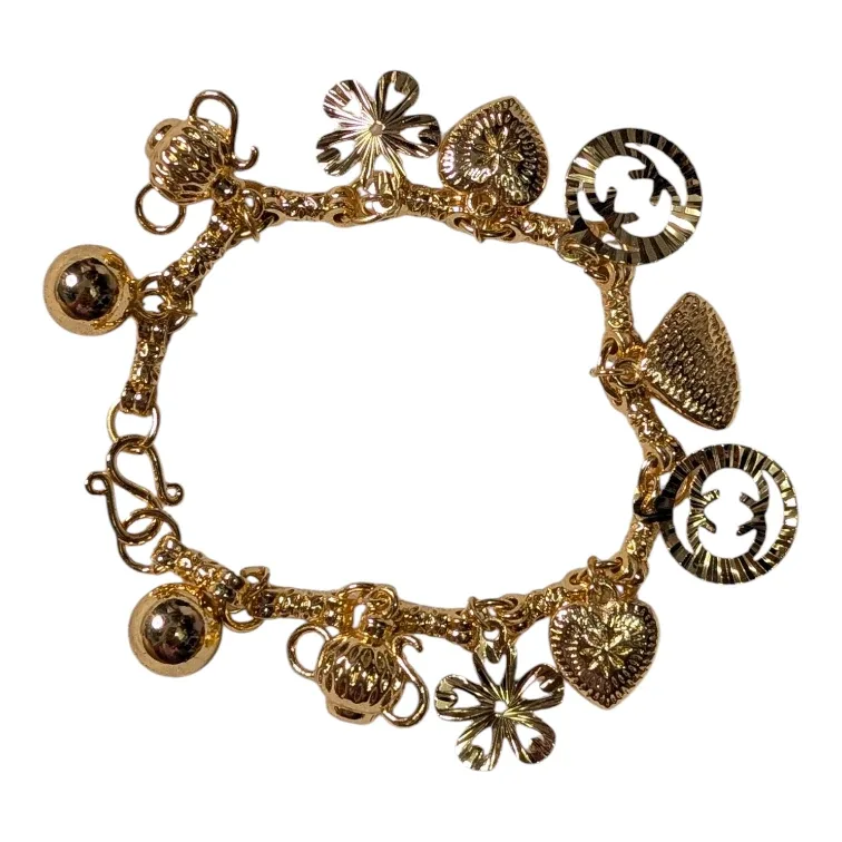 Gold Charm Bracelet image indicator(2)
