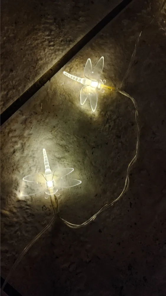 Dragonfly String Lights Battery Operated image indicator(5)