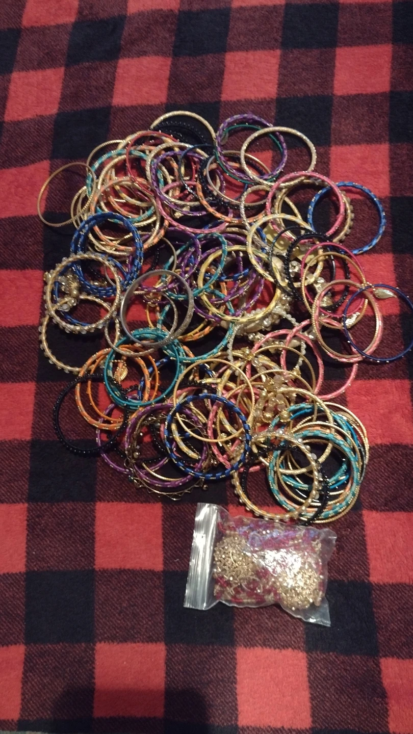 Assorted Bangles - Lot of Costume Jewellery