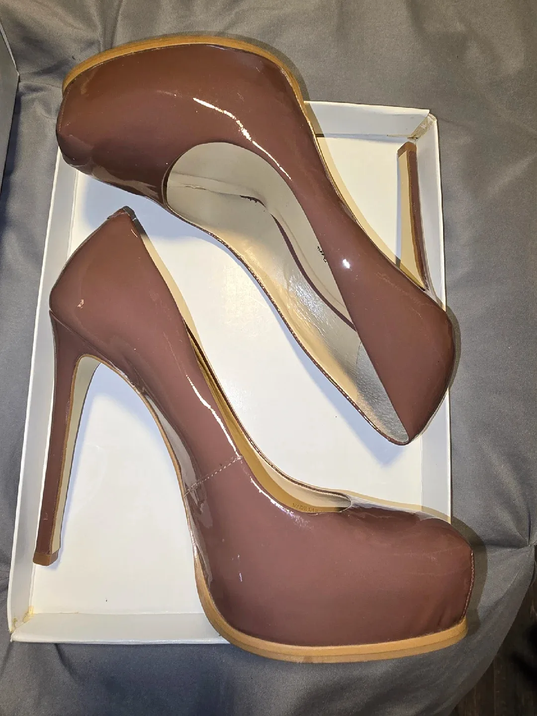 Kelsi Dagger Laurie Heels, Blush Patent, Size 9M thumbnail