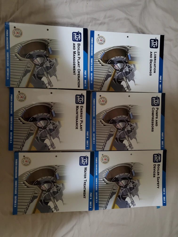 Power Engineering Fourth Class 3.5 Textbooks - photo 3