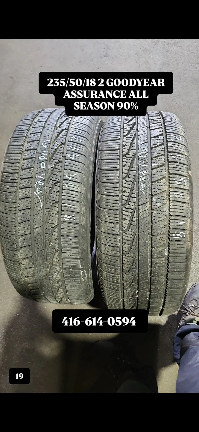 Goodyear Assurance All Season Tires 235/50/18 (Set of 2) thumbnail