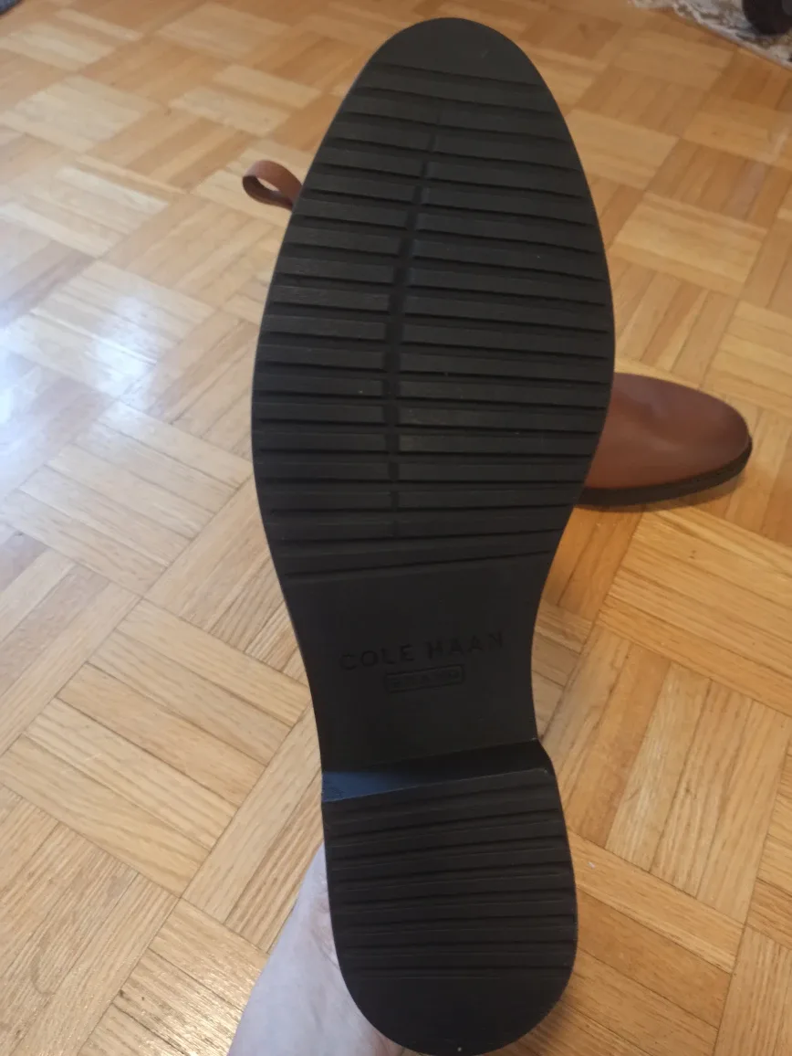 Cole Haan Brown Leather Chelsea Boots - Size 11M image indicator(2)