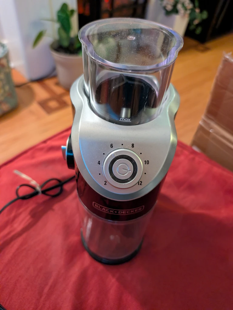 Black+Decker Coffee Burr Grinder - photo 3