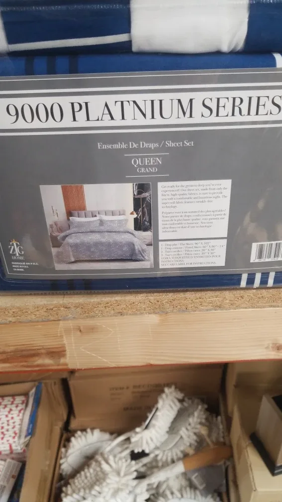 Imperial Home Bamboo 6-Piece Queen Sheet Set - New image indicator(3)