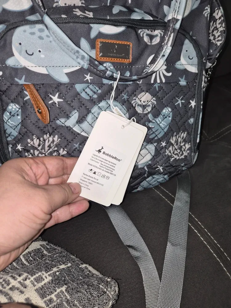 BobbleRoo Diaper Bag Backpack - New with Tags! image indicator(3)