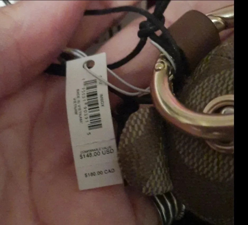 NWT authentic coach collectible bear keyfob image indicator(8)