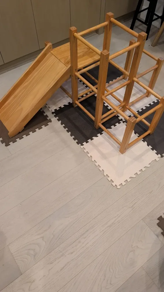 Wooden Indoor Play Structure with Slide image indicator(3)