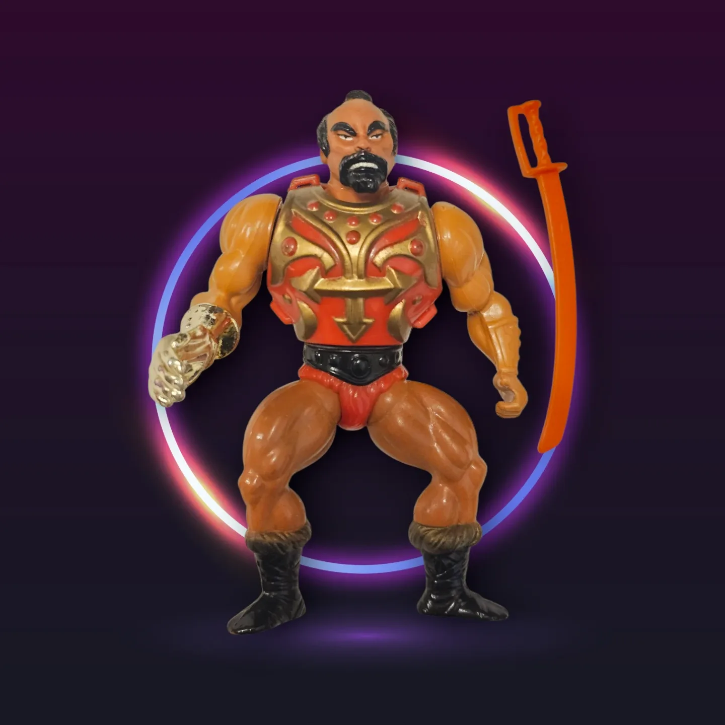 Vintage Masters of the Universe JITSU Action Figure