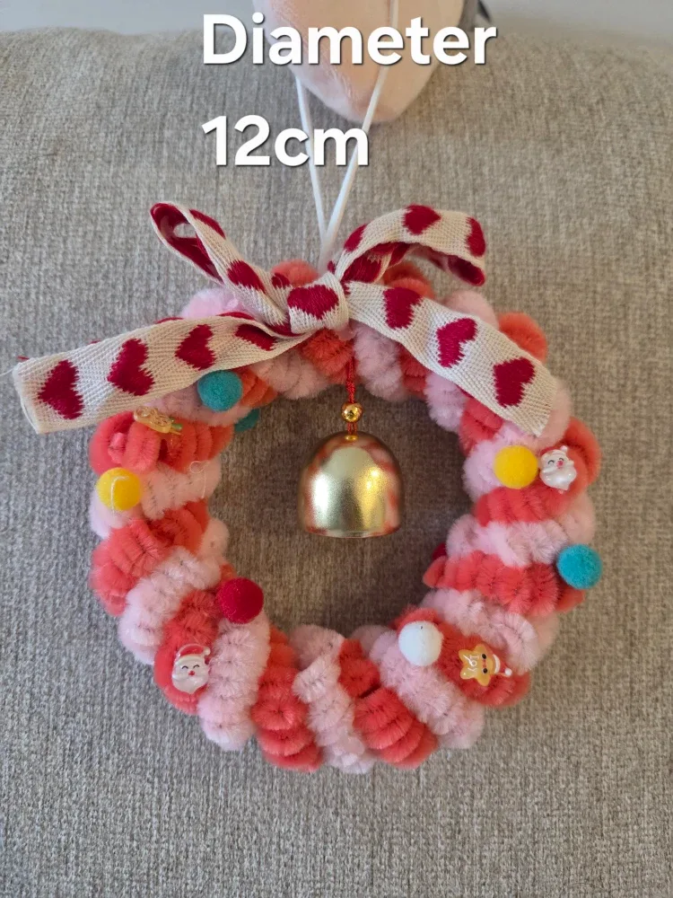 Handmade Christmas Wreath - 12cm Diameter image indicator(3)