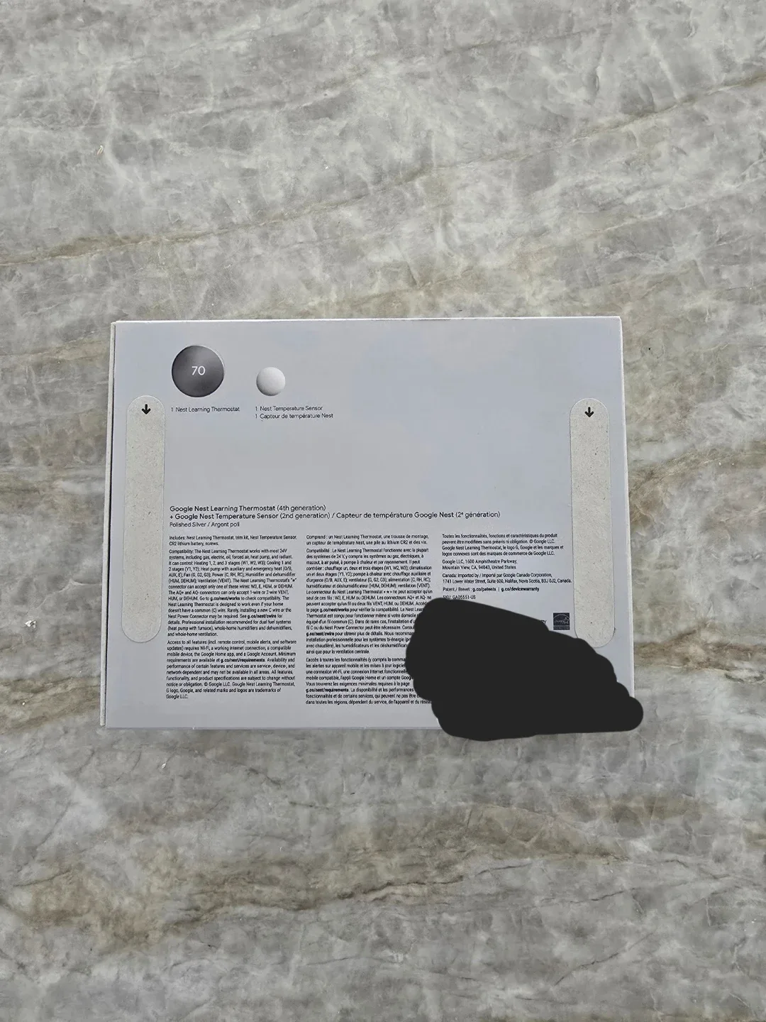 Google Nest Learning Thermostat + Nest Temperature Sensor Gen 4 image indicator(4)