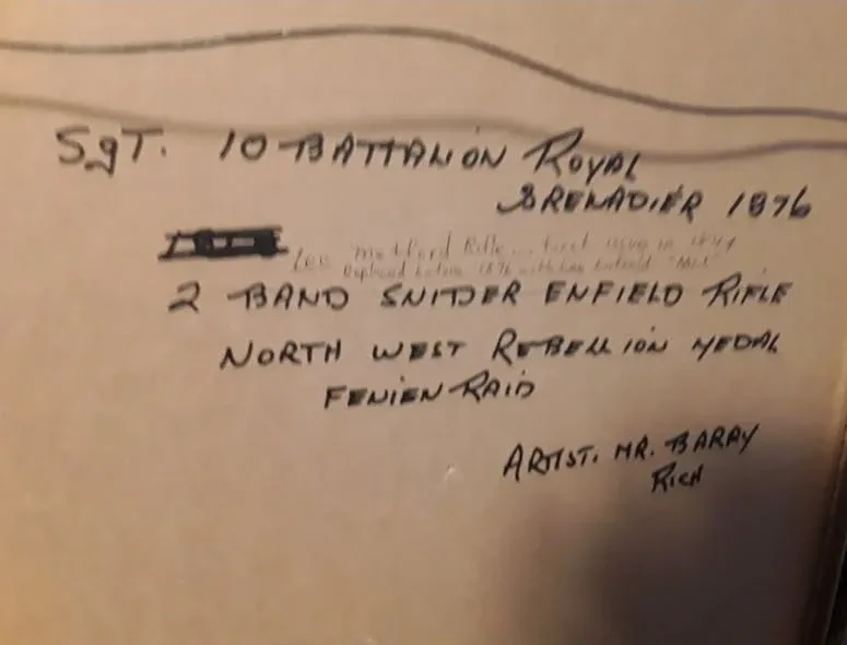 10th Battalion, Royal Grenadiers  1862-1876-  x 3 Signed  Prints image indicator(4)