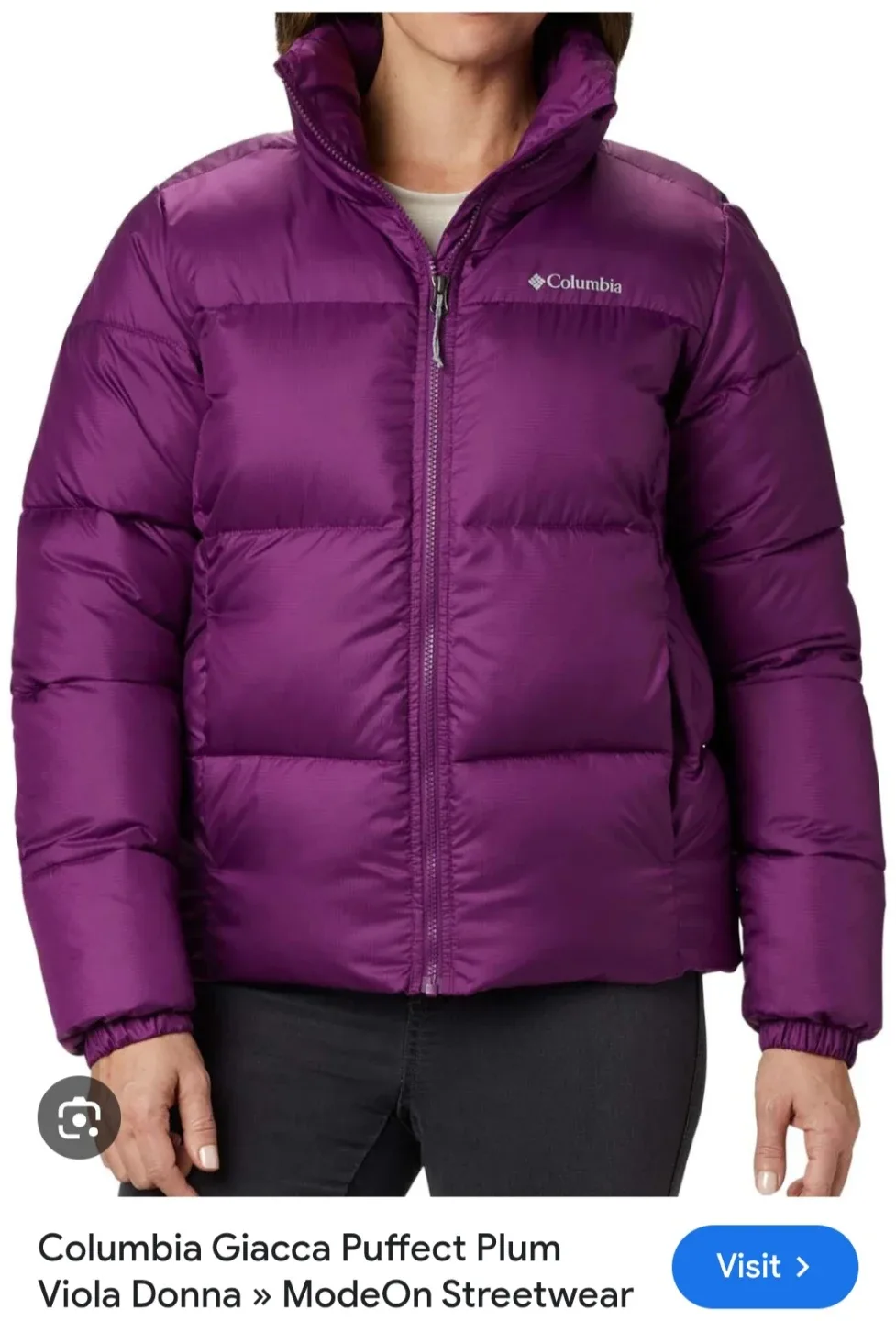 Brand new Women's Columbia Winter Puffer Jacket Purple image indicator(5)