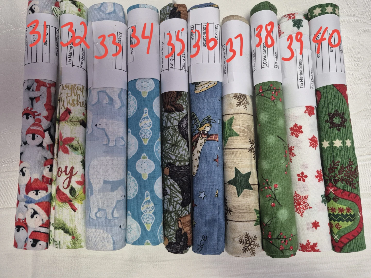 Fat Quarter Fabric, brand new fabric, price per each - photo 4