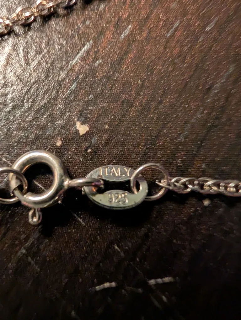 Tanzanite Infinity Pendant & Chain image indicator(2)