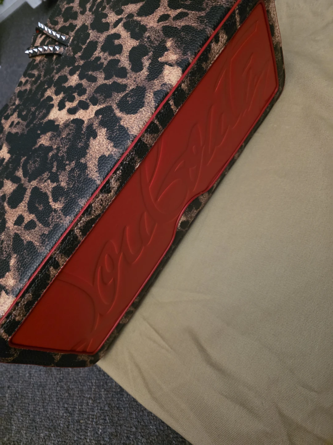 Christian Louboutin Leopard Print Tote Bag - photo 2