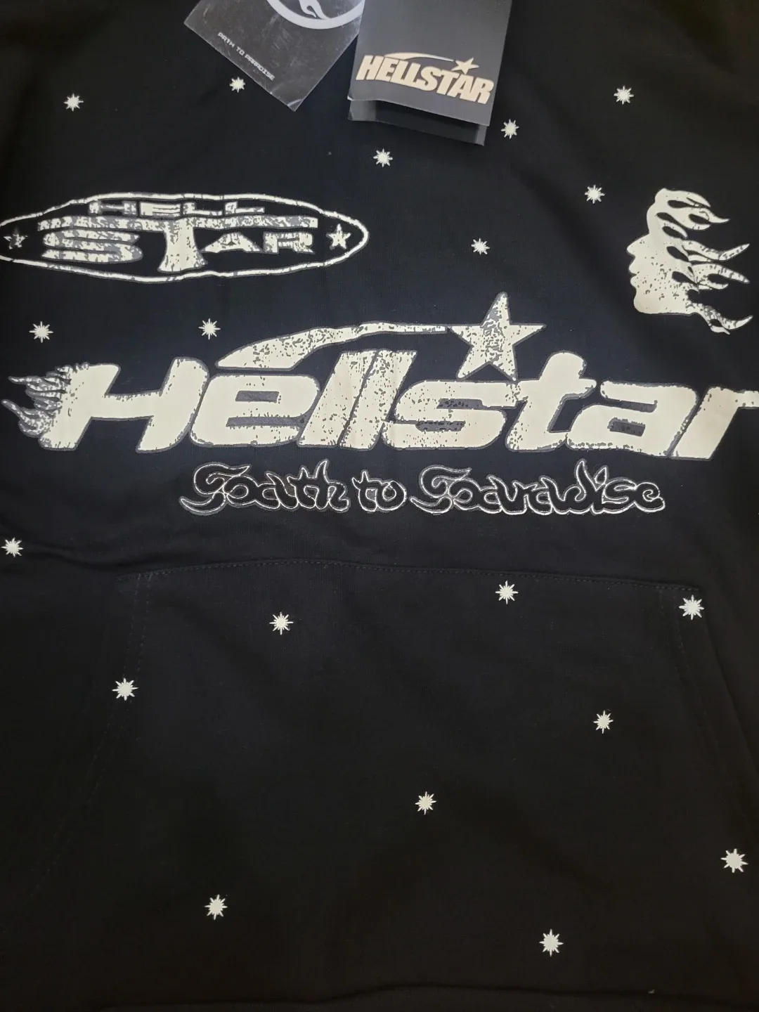 Hellstar Path to Paradise Black Hoodie image indicator(6)