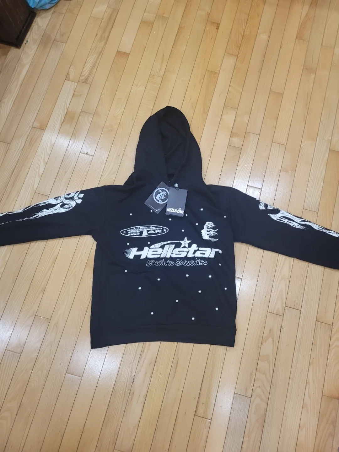 Hellstar Path to Paradise Black Hoodie image indicator(7)