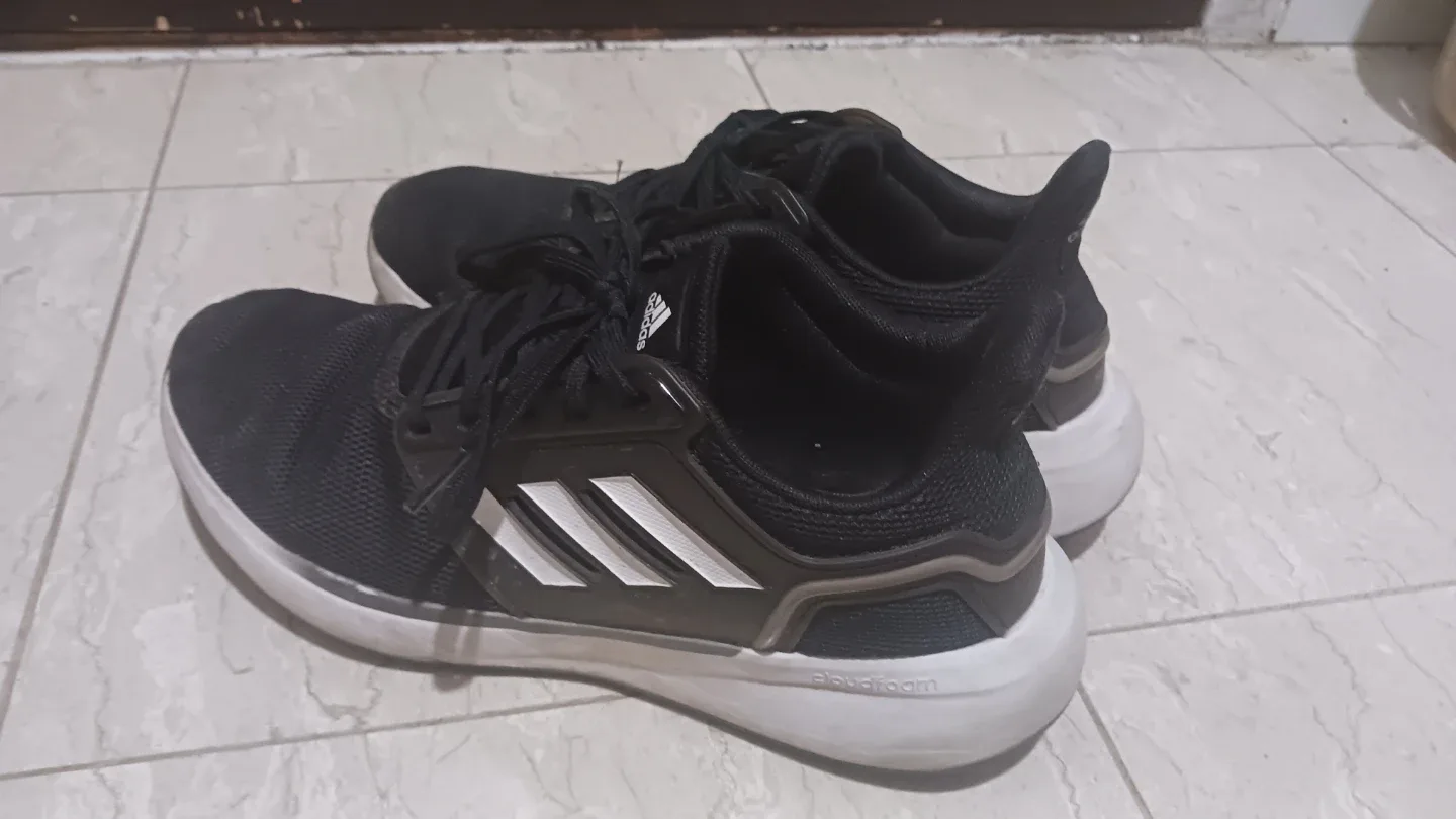 Adidas Cloudfoam Running Shoes - Black