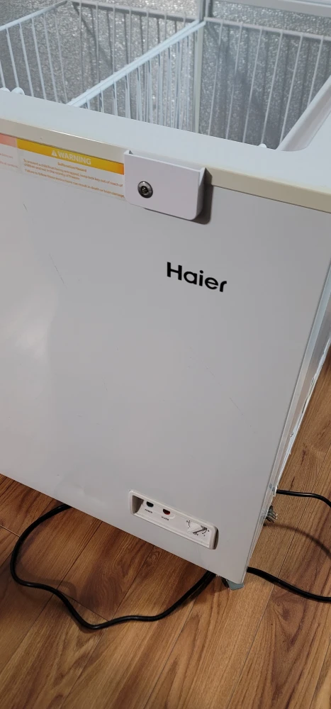 Haier 14.5 cu. ft. Chest Freezer - White - photo 4