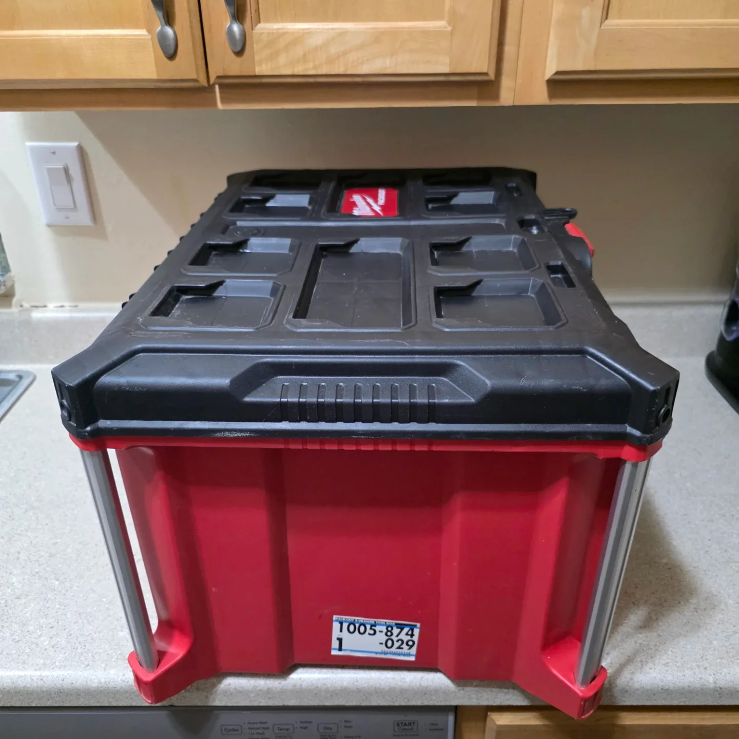 Milwaukee  PACKOUT 22 in. Modular 3-Drawer Tool Box image indicator(4)